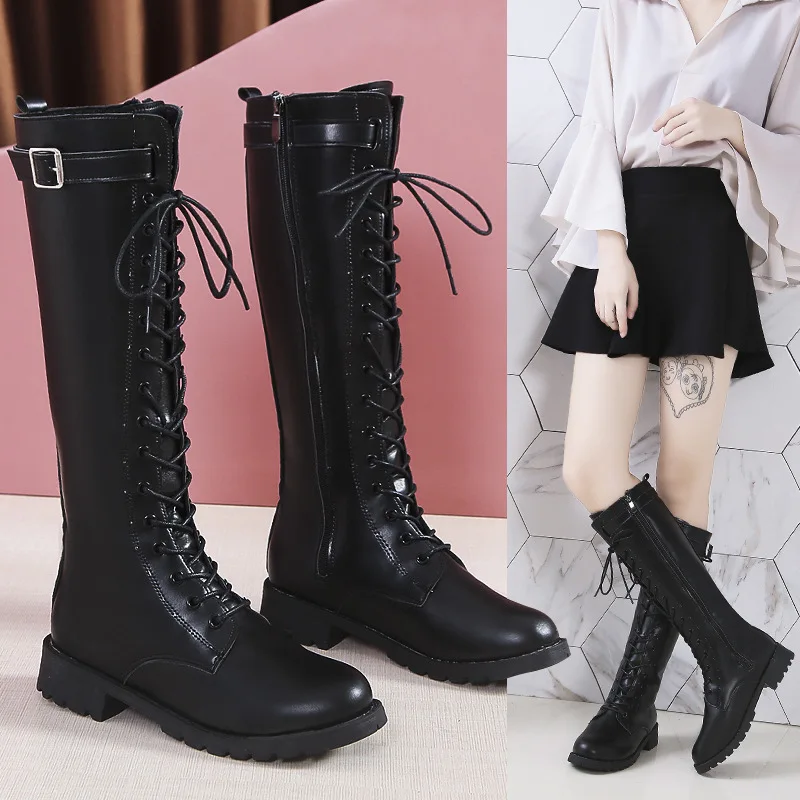Women'S Fashion Winter 2025 - Новые зимние модные высокие сапоги с