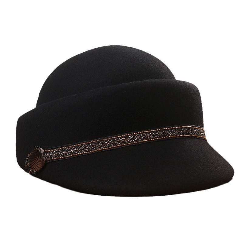 Women Fashion Hats - Модный женский и мужской матросский черный