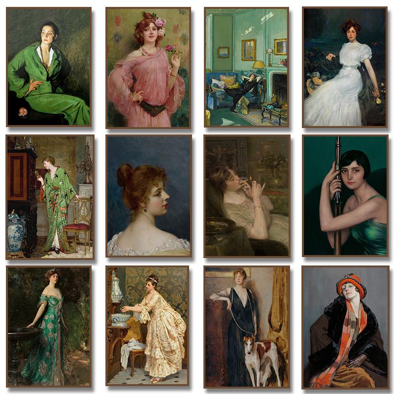 Women'S Fashion Victorian - Постер с портретом женщины эпохи Возрождения,
