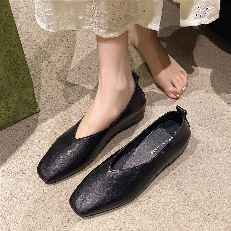 Women Fashion Heels - Модные женские лоферы из натуральной кожи