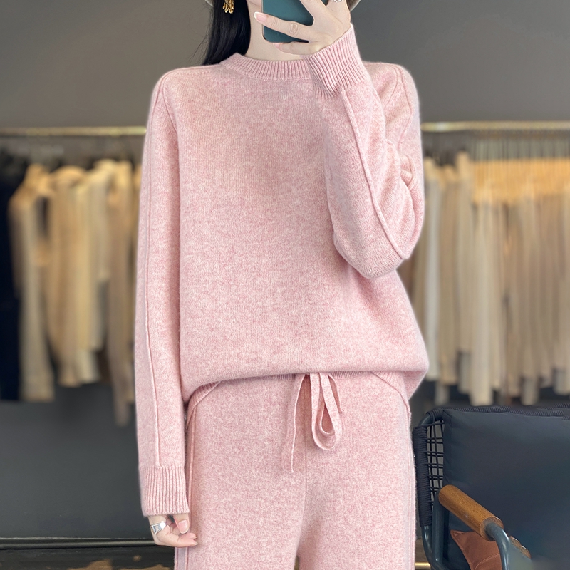 Wide Leg Palazzo Pants - Женский комплект из 2 предметов: 100%