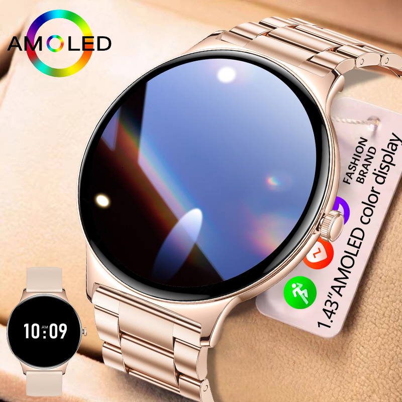 Women'S Day Fashion Show - 2025 True AMOLED Смарт-часы Женский экран