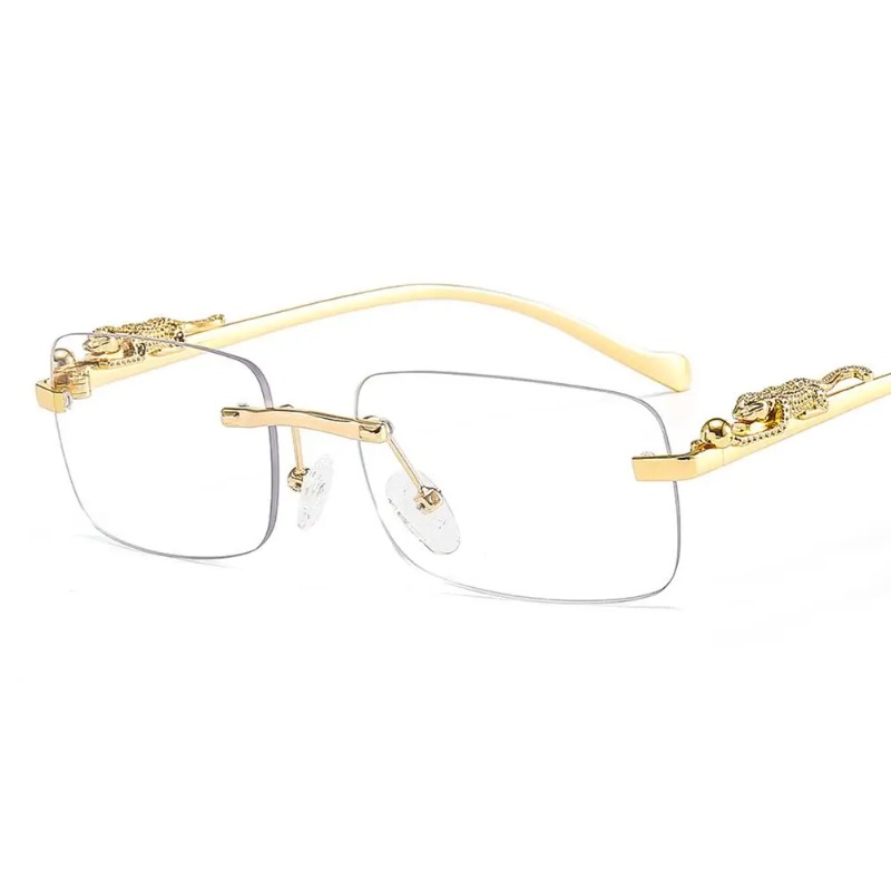 Women'S Fashion Eyeglasses - Солнцезащитные очки без оправы квадратной формы