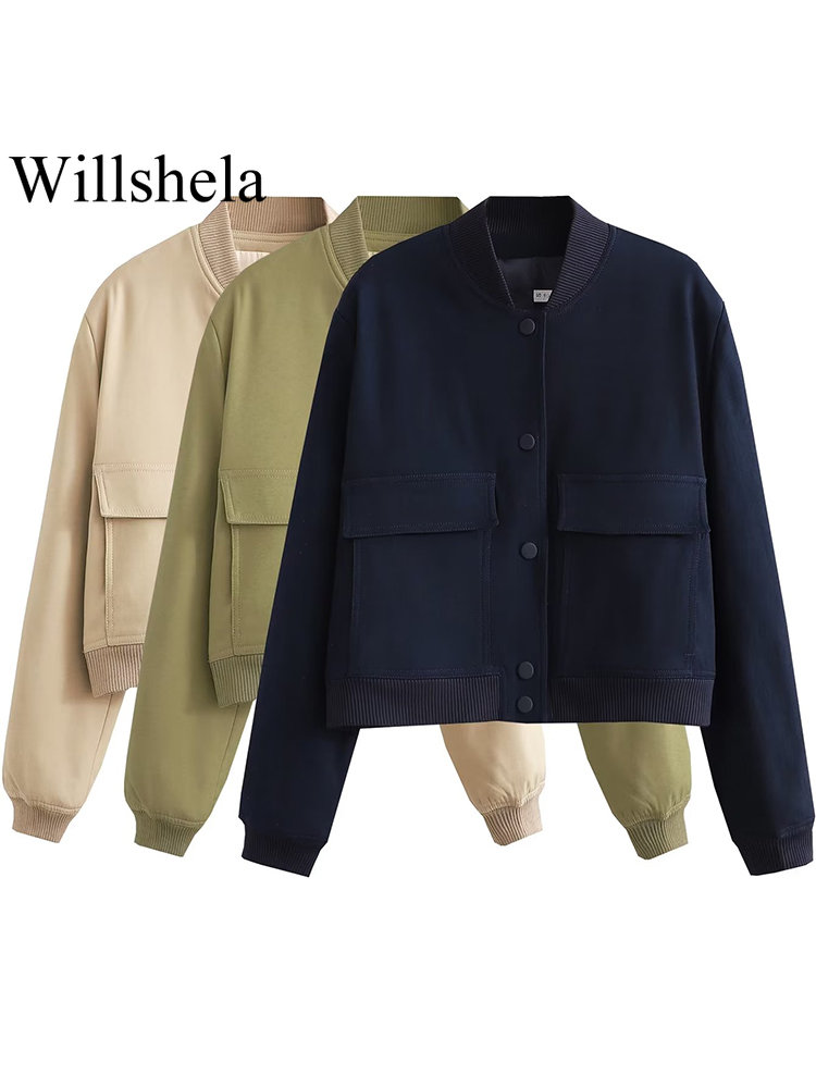 Willshela женские модные однот – обзор и цена Women'S Fashion Bomber Jacket