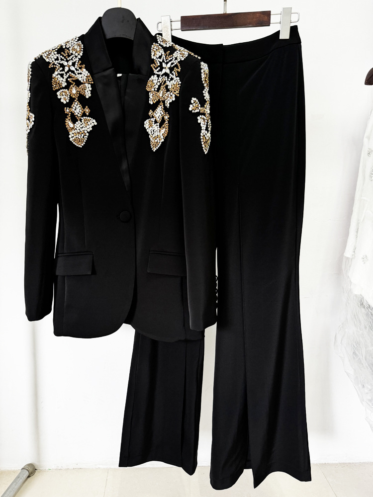 Новейший дизайнерский костюм H – обзор и цена Wide Leg Palazzo Pants