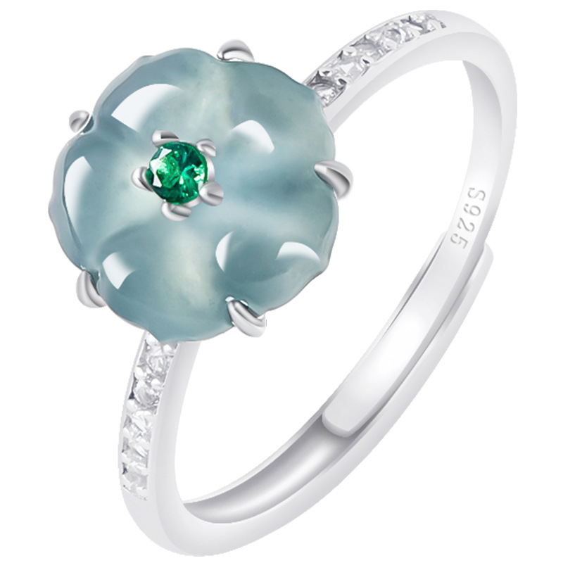 Кольца с цветами из бирманског – обзор и цена Women Fashion Rings