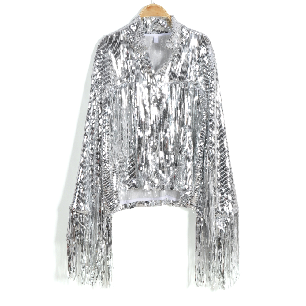 Куртка-бомбер унисекс с блестк – обзор и цена Women'S Fashion Bomber Jacket