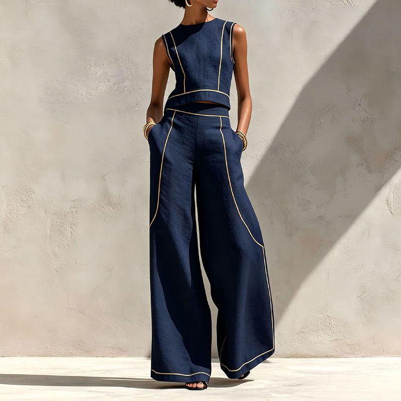 Винтажный комплект из двух пре – обзор и цена Wide Leg Palazzo Pants