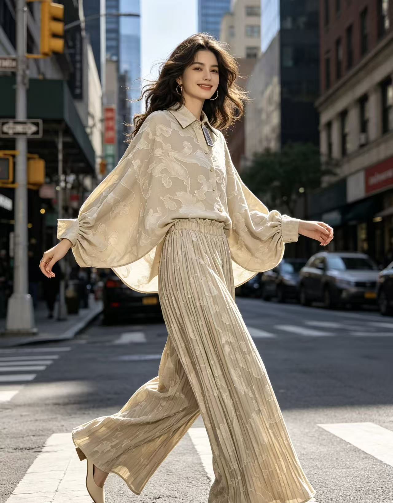 Новый модный комплект пижамы д – обзор и цена Wide Leg Palazzo Pants