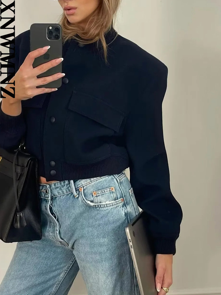 XNWMNZ 2023, новые женские пов – обзор и цена Women'S Fashion Bomber Jacket