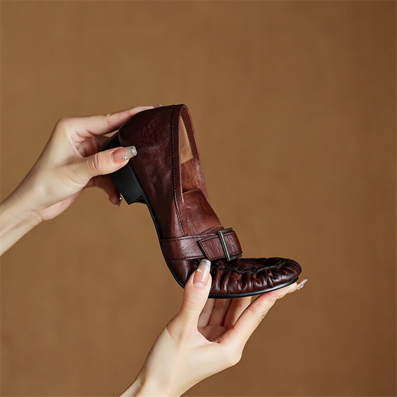 Женские Плиссированные туфли-л – обзор и цена Women Fashion Heels
