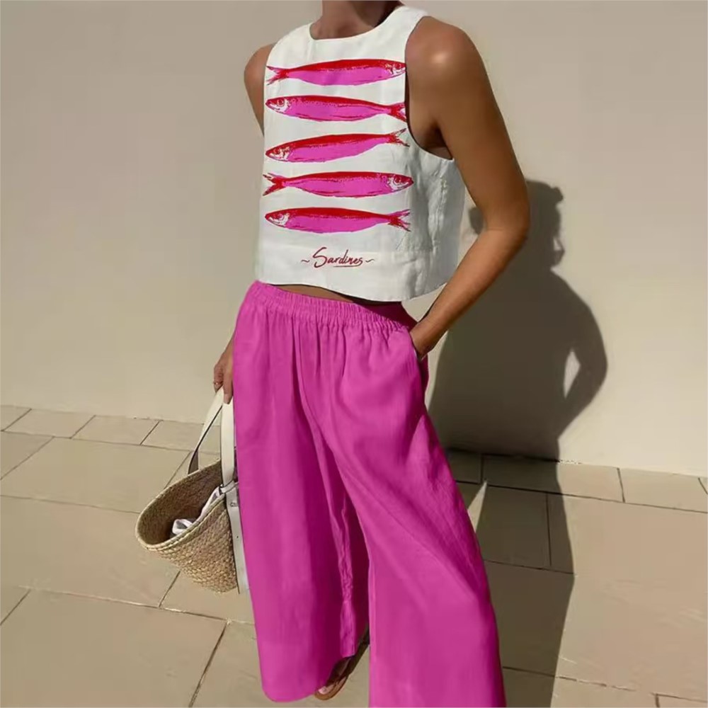 Богемный повседневный жилет и  – обзор и цена Wide Leg Palazzo Pants