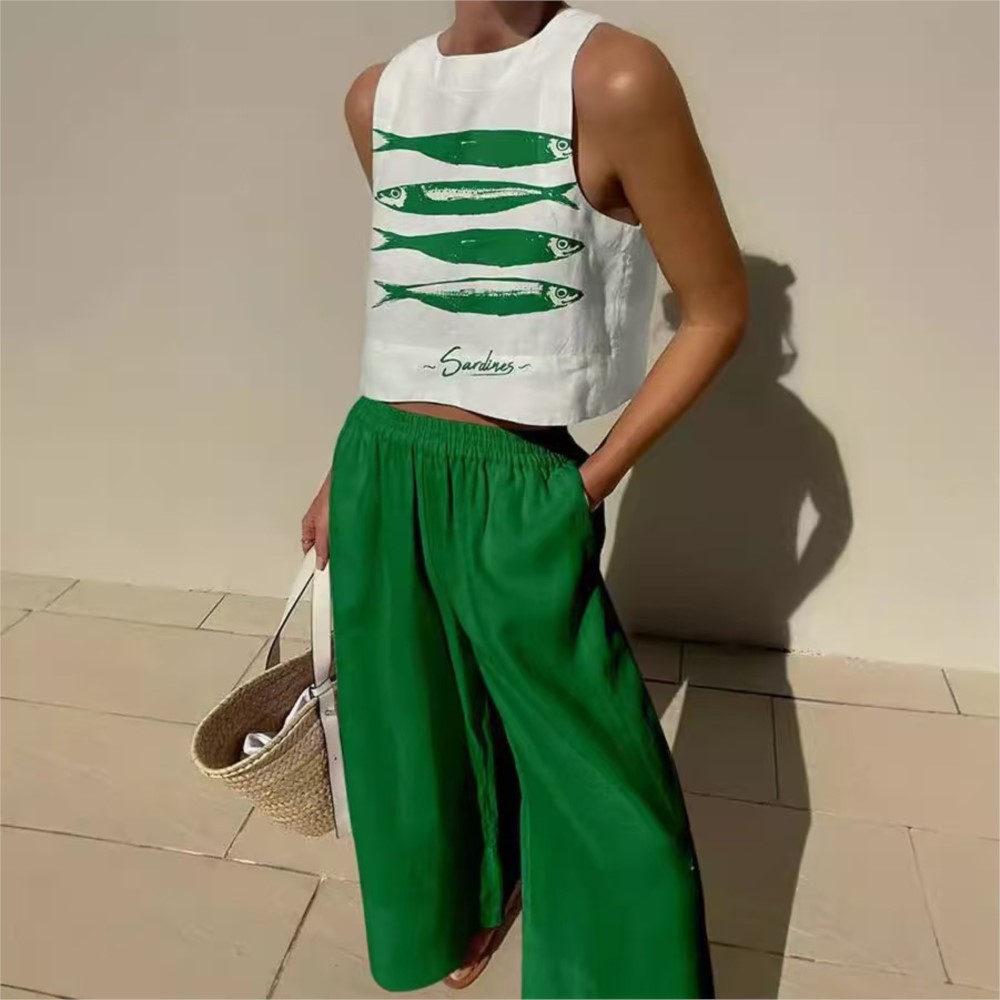Богемный повседневный жилет и  – обзор и цена Wide Leg Palazzo Pants