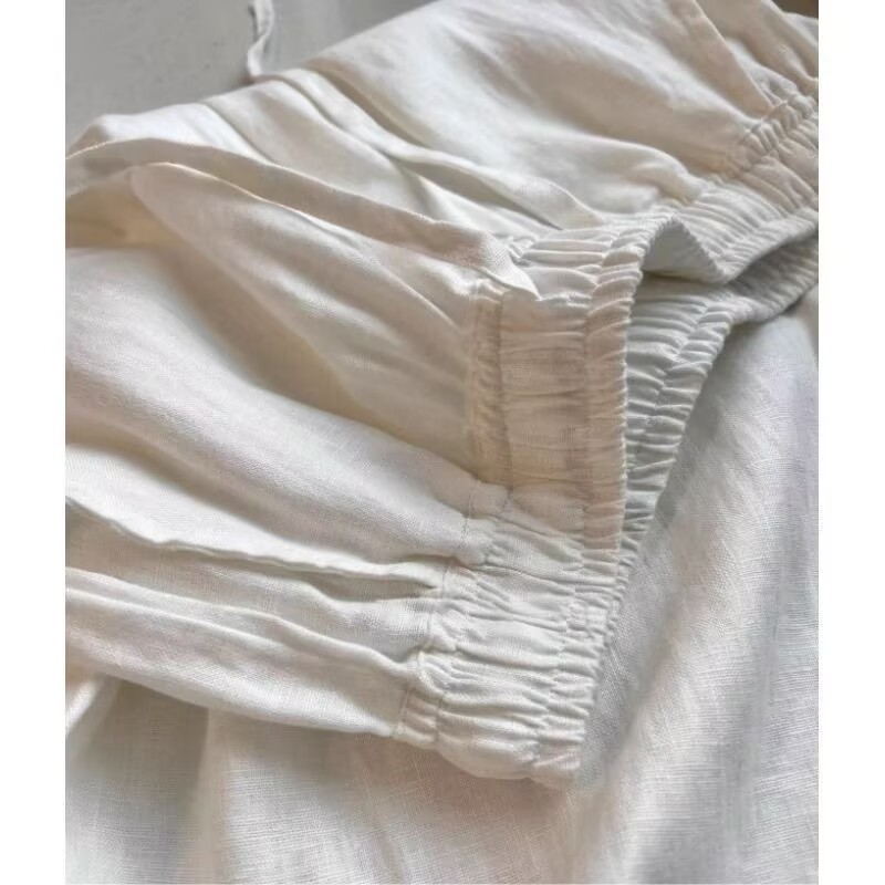 Корейский комплект из белой хл – обзор и цена Wide Leg Palazzo Pants