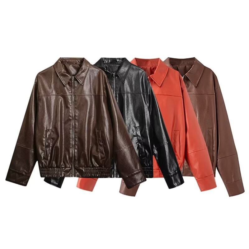 Винтажные куртки-бомберы из ис – обзор и цена Women'S Fashion Bomber Jacket