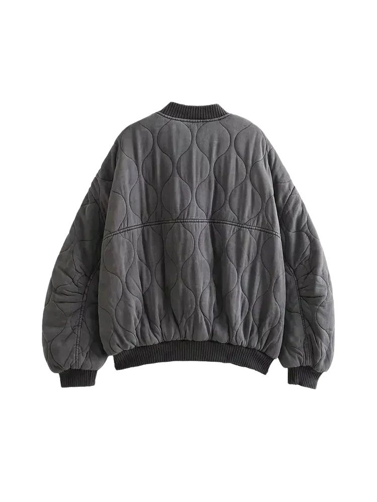 Женская мода, большие толстые  – обзор и цена Women'S Fashion Bomber Jacket