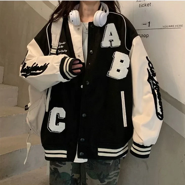 Y2k куртка-бомбер из овечьей ш – обзор и цена Women'S Fashion Bomber Jacket