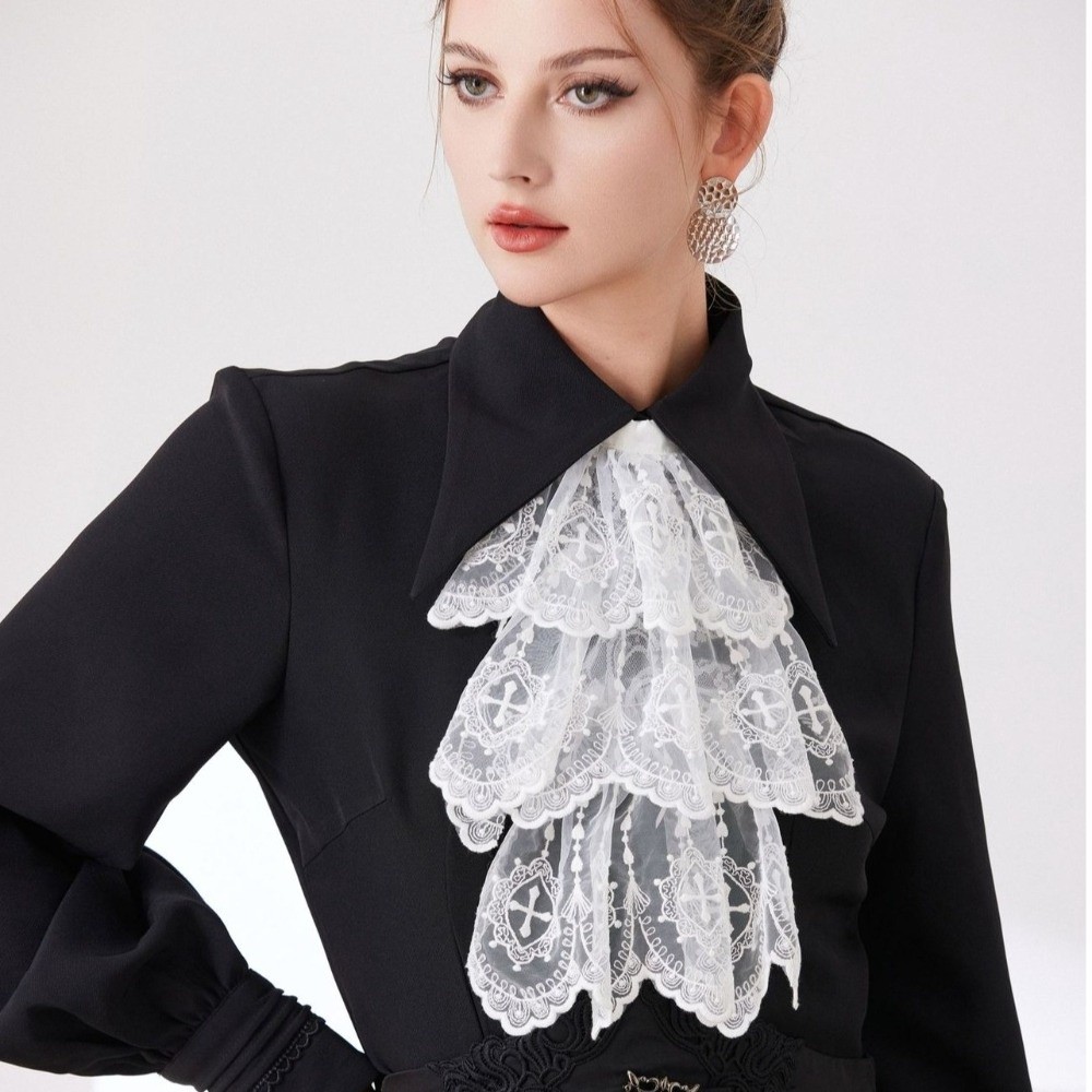 Кружевной воротник-жабо в викт – обзор и цена Women'S Fashion Victorian
