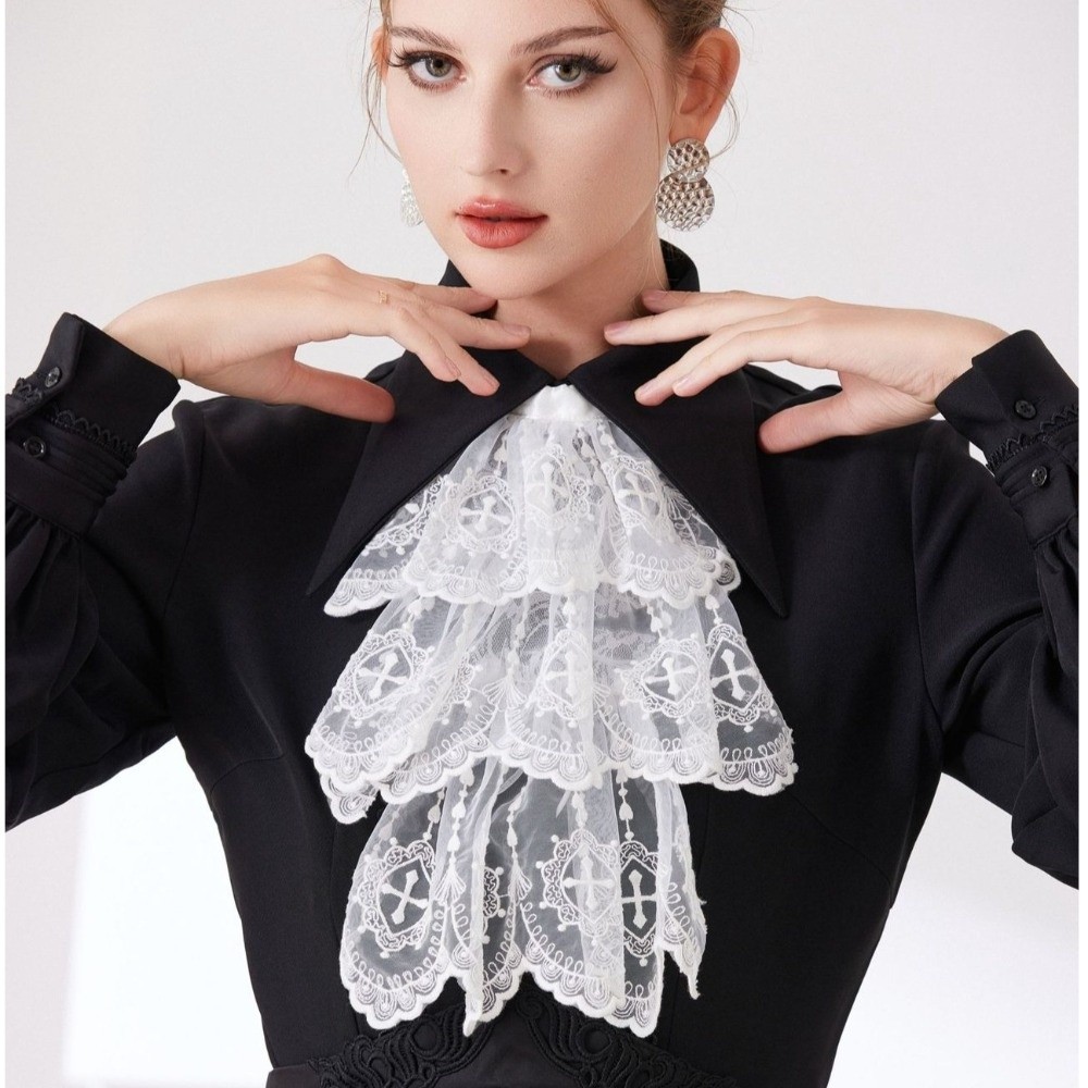Кружевной воротник-жабо в викт – обзор и цена Women'S Fashion Victorian
